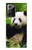 S1073 Panda Prenez plaisir à manger Etui Coque Housse pour Samsung Galaxy Note 20 Ultra, Ultra 5G