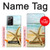 S1117 Étoiles de mer sur la plage Etui Coque Housse pour Samsung Galaxy Note 20 Ultra, Ultra 5G