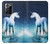 S1130 licorne Cheval Etui Coque Housse pour Samsung Galaxy Note 20 Ultra, Ultra 5G