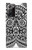 S1655 Tatouage maori Etui Coque Housse pour Samsung Galaxy Note 20 Ultra, Ultra 5G