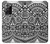 S1655 Tatouage maori Etui Coque Housse pour Samsung Galaxy Note 20 Ultra, Ultra 5G