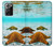 S1679 Étoile de mer plage de la mer Etui Coque Housse pour Samsung Galaxy Note 20 Ultra, Ultra 5G