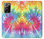 S1697 Tie Dye coloré imprimé graphique Etui Coque Housse pour Samsung Galaxy Note 20 Ultra, Ultra 5G