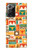 S1873 Motif de l'Ouest Etui Coque Housse pour Samsung Galaxy Note 20 Ultra, Ultra 5G