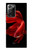 S2092 Rouge Poisson Combattant Etui Coque Housse pour Samsung Galaxy Note 20 Ultra, Ultra 5G