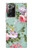 S2178 Peinture Fleur Art Floral Etui Coque Housse pour Samsung Galaxy Note 20 Ultra, Ultra 5G