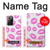 S2214 Bisous Lèvres roses Etui Coque Housse pour Samsung Galaxy Note 20 Ultra, Ultra 5G