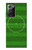 S2322 Football Terrain de football Etui Coque Housse pour Samsung Galaxy Note 20 Ultra, Ultra 5G