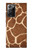 S2326 girafe Peau Etui Coque Housse pour Samsung Galaxy Note 20 Ultra, Ultra 5G