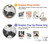 S2489 Yin Yang Bois imprimé graphique Etui Coque Housse pour Samsung Galaxy Note 20 Ultra, Ultra 5G