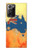 S2494 Australie Drapeau Carte texture de la roche Etui Coque Housse pour Samsung Galaxy Note 20 Ultra, Ultra 5G