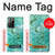 S2653 Dragon Vert Turquoise Pierre Graphique Etui Coque Housse pour Samsung Galaxy Note 20 Ultra, Ultra 5G