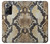 S2703 Serpent Texture Imprimé graphique Peau Etui Coque Housse pour Samsung Galaxy Note 20 Ultra, Ultra 5G