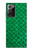 S2704 Vert poisson échelle motif graphique Etui Coque Housse pour Samsung Galaxy Note 20 Ultra, Ultra 5G
