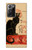 S2739 Chat Noir Noir Chat Millésime Etui Coque Housse pour Samsung Galaxy Note 20 Ultra, Ultra 5G