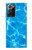 S2788 Bleu Piscine d'eau Etui Coque Housse pour Samsung Galaxy Note 20 Ultra, Ultra 5G