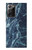 S2799 Lumière Bleu Marbre Pierre Imprimé Graphique Etui Coque Housse pour Samsung Galaxy Note 20 Ultra, Ultra 5G