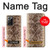 S2875 Rattle Serpent Imprimé graphique Peau Etui Coque Housse pour Samsung Galaxy Note 20 Ultra, Ultra 5G