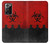 S2917 Biohazards Virus Alert Rouge Etui Coque Housse pour Samsung Galaxy Note 20 Ultra, Ultra 5G