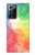 S2945 Aquarelle colorée Etui Coque Housse pour Samsung Galaxy Note 20 Ultra, Ultra 5G