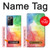 S2945 Aquarelle colorée Etui Coque Housse pour Samsung Galaxy Note 20 Ultra, Ultra 5G