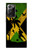 S2975 Jamaica Football Football Etui Coque Housse pour Samsung Galaxy Note 20 Ultra, Ultra 5G