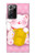S3025 Rose Maneki Neko chat chanceux Etui Coque Housse pour Samsung Galaxy Note 20 Ultra, Ultra 5G