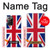 S3103 Drapeau du Royaume-Uni Etui Coque Housse pour Samsung Galaxy Note 20 Ultra, Ultra 5G