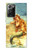 S3184 Peinture Petite Sirène Etui Coque Housse pour Samsung Galaxy Note 20 Ultra, Ultra 5G
