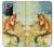 S3184 Peinture Petite Sirène Etui Coque Housse pour Samsung Galaxy Note 20 Ultra, Ultra 5G