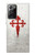 S3200 Ordre de Santiago Croix de Saint-Jacques Etui Coque Housse pour Samsung Galaxy Note 20 Ultra, Ultra 5G