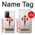 S3200 Ordre de Santiago Croix de Saint-Jacques Etui Coque Housse pour Samsung Galaxy Note 20 Ultra, Ultra 5G