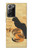 S3229 Affiche de chat millésimé Etui Coque Housse pour Samsung Galaxy Note 20 Ultra, Ultra 5G