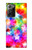 S3292 Coloré Disco étoile Etui Coque Housse pour Samsung Galaxy Note 20 Ultra, Ultra 5G
