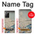 S3350 Utagawa Hiroshige Tambour Pont Yuhi Hill à Meguro Etui Coque Housse pour Samsung Galaxy Note 20 Ultra, Ultra 5G