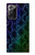 S3366 Arc en ciel Python graphique Imprimer Peau Etui Coque Housse pour Samsung Galaxy Note 20 Ultra, Ultra 5G