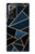 S3479 Marine Bleu Art Graphique Etui Coque Housse pour Samsung Galaxy Note 20 Ultra, Ultra 5G