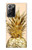 S3490 ananas or Etui Coque Housse pour Samsung Galaxy Note 20 Ultra, Ultra 5G