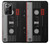 S3516 Ruban cassette millésimé Etui Coque Housse pour Samsung Galaxy Note 20 Ultra, Ultra 5G