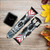CA0024 Vampire Skull Tattoo Leather & Silicone Smart Watch Band Strap For Apple Watch iWatch
