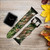CA0167 Trex Raptor Dinosaur Leather & Silicone Smart Watch Band Strap For Apple Watch iWatch