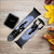 CA0395 Mermaid Silhouette Moon Night Leather & Silicone Smart Watch Band Strap For Apple Watch iWatch