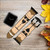 CA0419 Cute Grumpy Monkey Cartoon Leather & Silicone Smart Watch Band Strap For Apple Watch iWatch