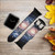 CA0607 Milky Way Galaxy Leather & Silicone Smart Watch Band Strap For Apple Watch iWatch