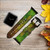 CA0610 Radioactive Nuclear Hazard Symbol Leather & Silicone Smart Watch Band Strap For Apple Watch iWatch