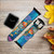 CA0625 Underwater World Cartoon Leather & Silicone Smart Watch Band Strap For Apple Watch iWatch
