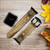 CA0662 Gustav Klimt Golden Tears Leather & Silicone Smart Watch Band Strap For Apple Watch iWatch