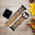 CA0686 Gustav Klimt Birch Forest Leather & Silicone Smart Watch Band Strap For Apple Watch iWatch