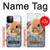 S0242 Lapin mignon Etui Coque Housse pour iPhone 12, iPhone 12 Pro