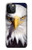 S0854 Aigle américain Etui Coque Housse pour iPhone 12, iPhone 12 Pro